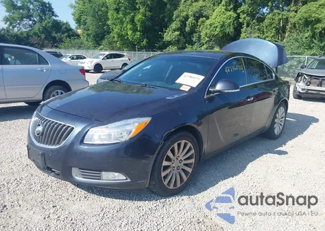 2013 Buick Regal Turbo - Premium 1 из США, поврежденный, VIN 2G4GS5EV5D9174129